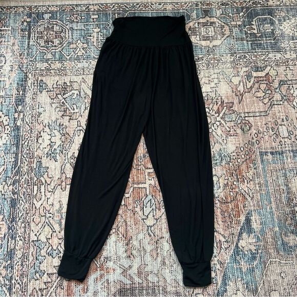 Athleta Studio Jogger Black Size XS High Rise Lightweight Yoga Pants - Picture 11 of 13